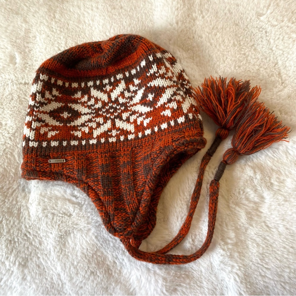 KOPPEN Burnt Orange Winter Hat